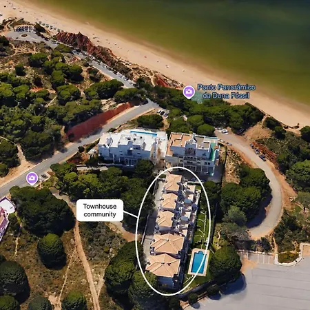Falesia Townhouse - Walk To - Pool - Garage Semesterbostad Albufeira